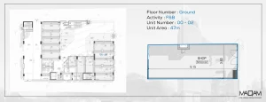 shop 47 sqm for sale in Optima Business Complex