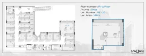 Shop 146 sqm for sale in Optima Business Complex