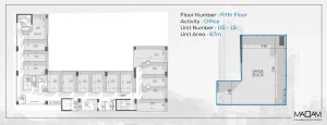 office 67 sqm for sale in Optima Business Complex