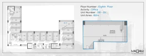 Office 82 sqm for sale in Optima Business Complex